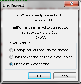 mIRCConnectToServer