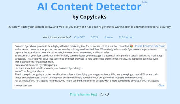 AI Content Detector